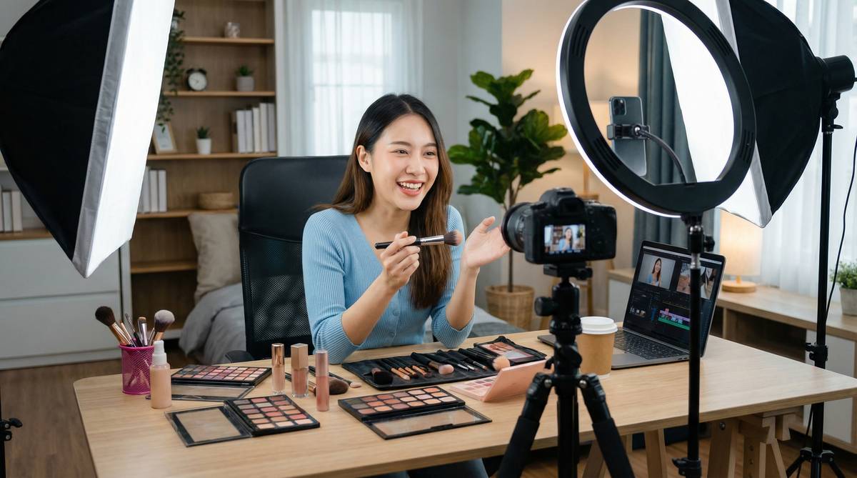 麻豆传媒美妆教程